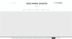 Desktop Screenshot of gianmariasainato.com